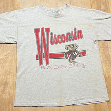 Load image into Gallery viewer, Vintage University of Wisconsin Badgers Stained T-Shirt
