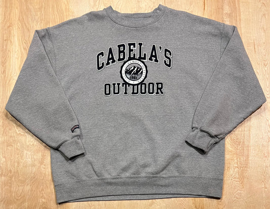 Vintage Jansport Cabelas Outdoors Crewneck