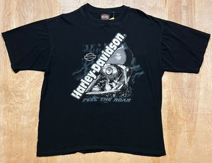 2008 Harley Davidson "Feel the Roar" T-Shirt