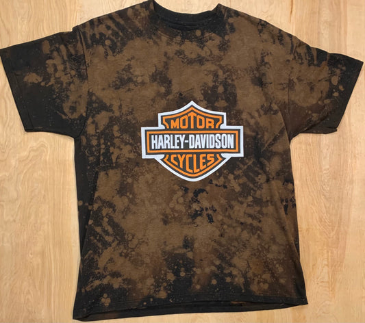 Harley Davidson Custom Bleached T-shirt