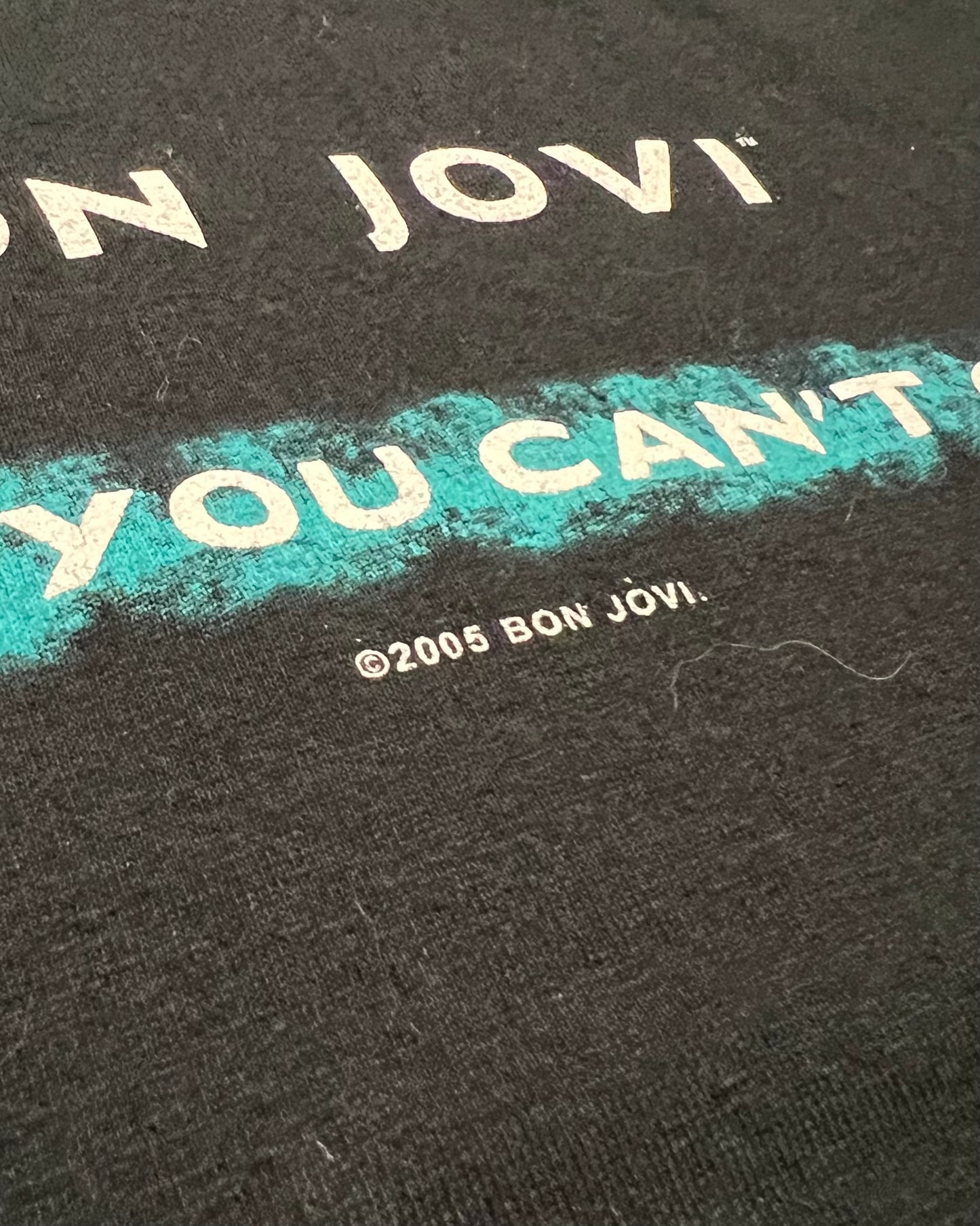 2005 Bon Jovi "Who Says You Can't Go Home" Tour T-Shirt