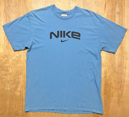 Y2K Nike Baby Blue T-Shirt