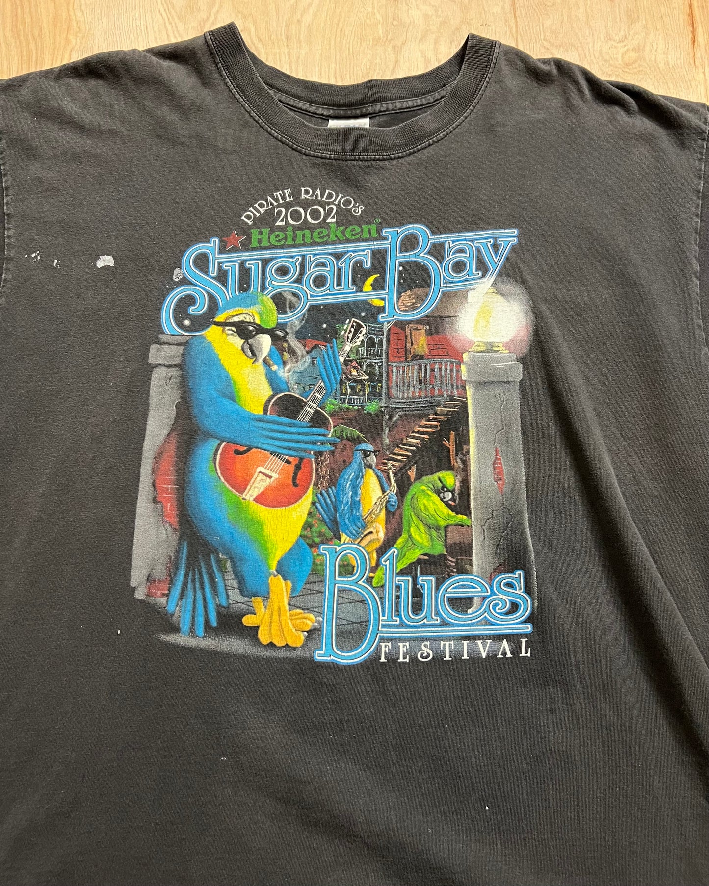 2002 Heineken Sugar Bay Blues Festival T-Shirt