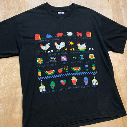 90's Country Farm Life Single Stitch T-Shirt