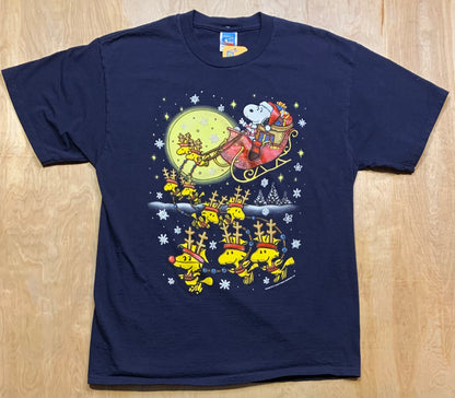 Snoopy and Woodstock Peanuts Christmas T-Shirt