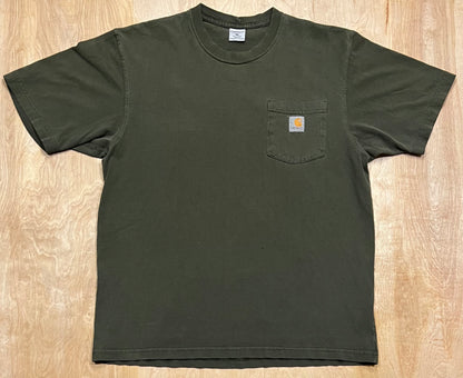 Classic Dark Green Carhartt T-Shirt