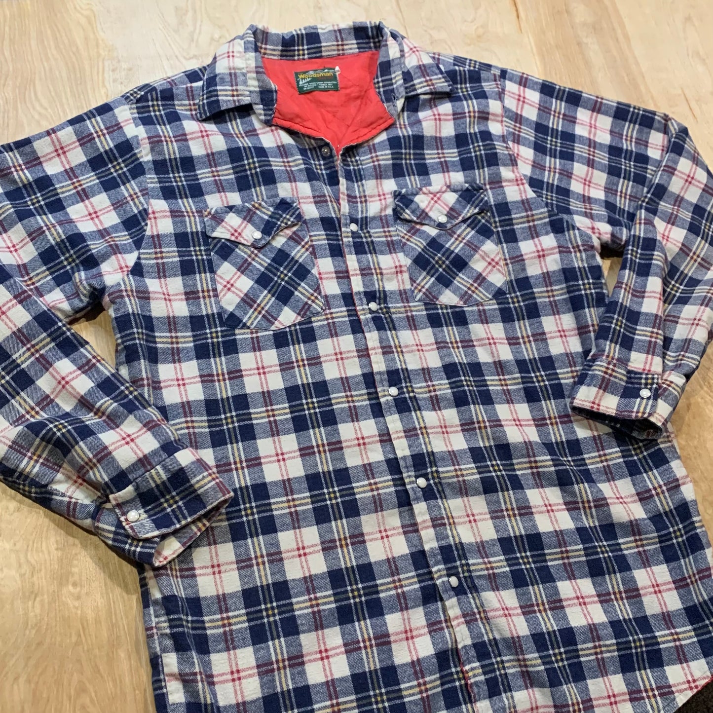 Vintage Woodman's Insulated Flannel