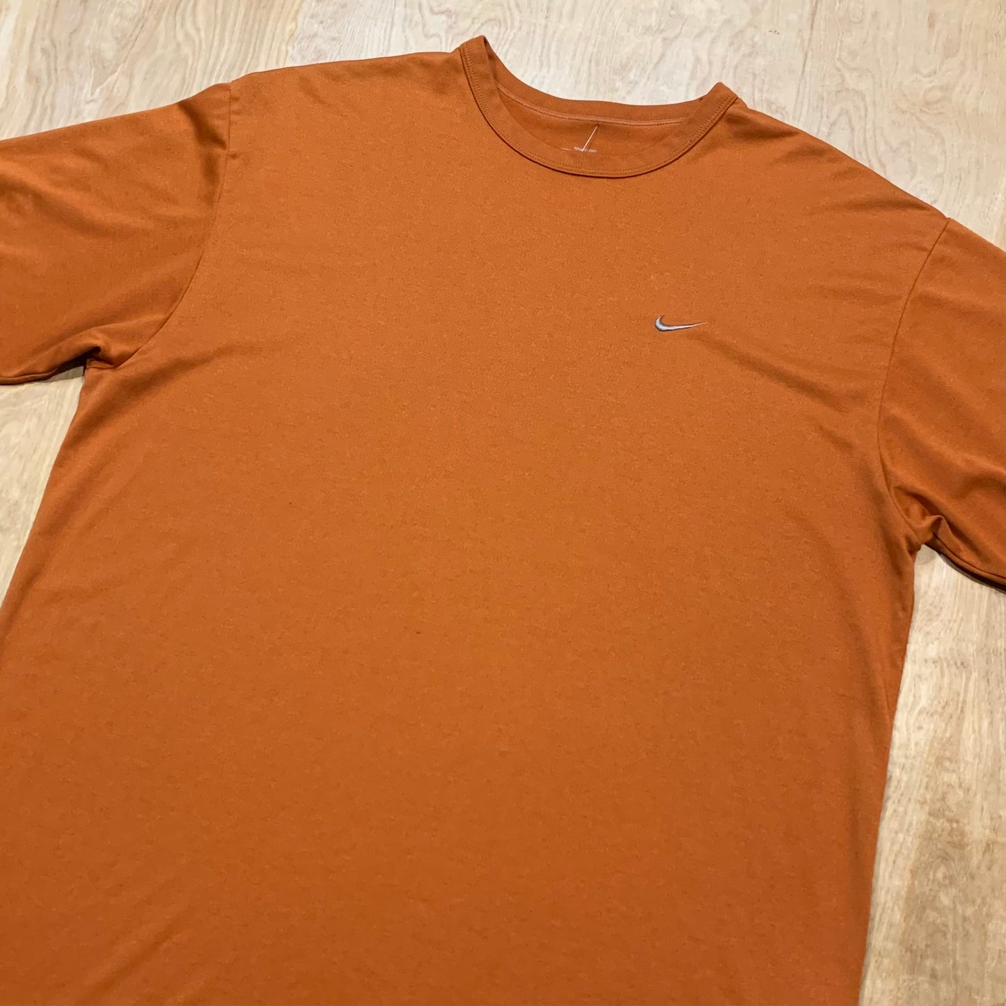 Y2K Nike Fit Orange Swoosh T-Shirt