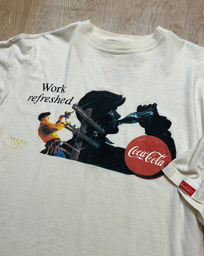 1993 Coca Cola "Work Refreshed" T-Shirt