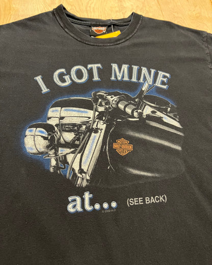 2001 Harley Davidson "I Got Mine" in Madison, Wi T-Shirt