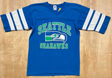 Load image into Gallery viewer, Vintage Seattle Seahawks Logo 7 Single Stitch T-Shirt
