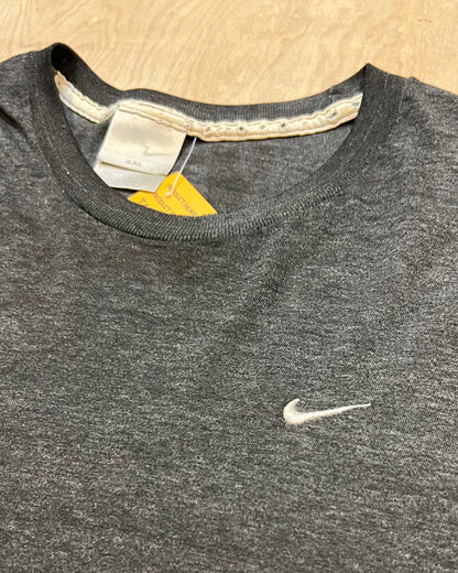 Y2K Nike Swoosh Dark Grey T-Shirt