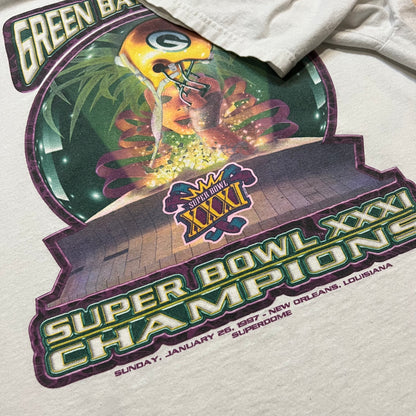 1997 Green Bay Packers Super Bowl Champions Starter T-Shirt