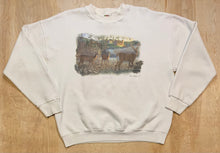 Load image into Gallery viewer, Corn Field and Whitetail Deer Scene Crewneck
