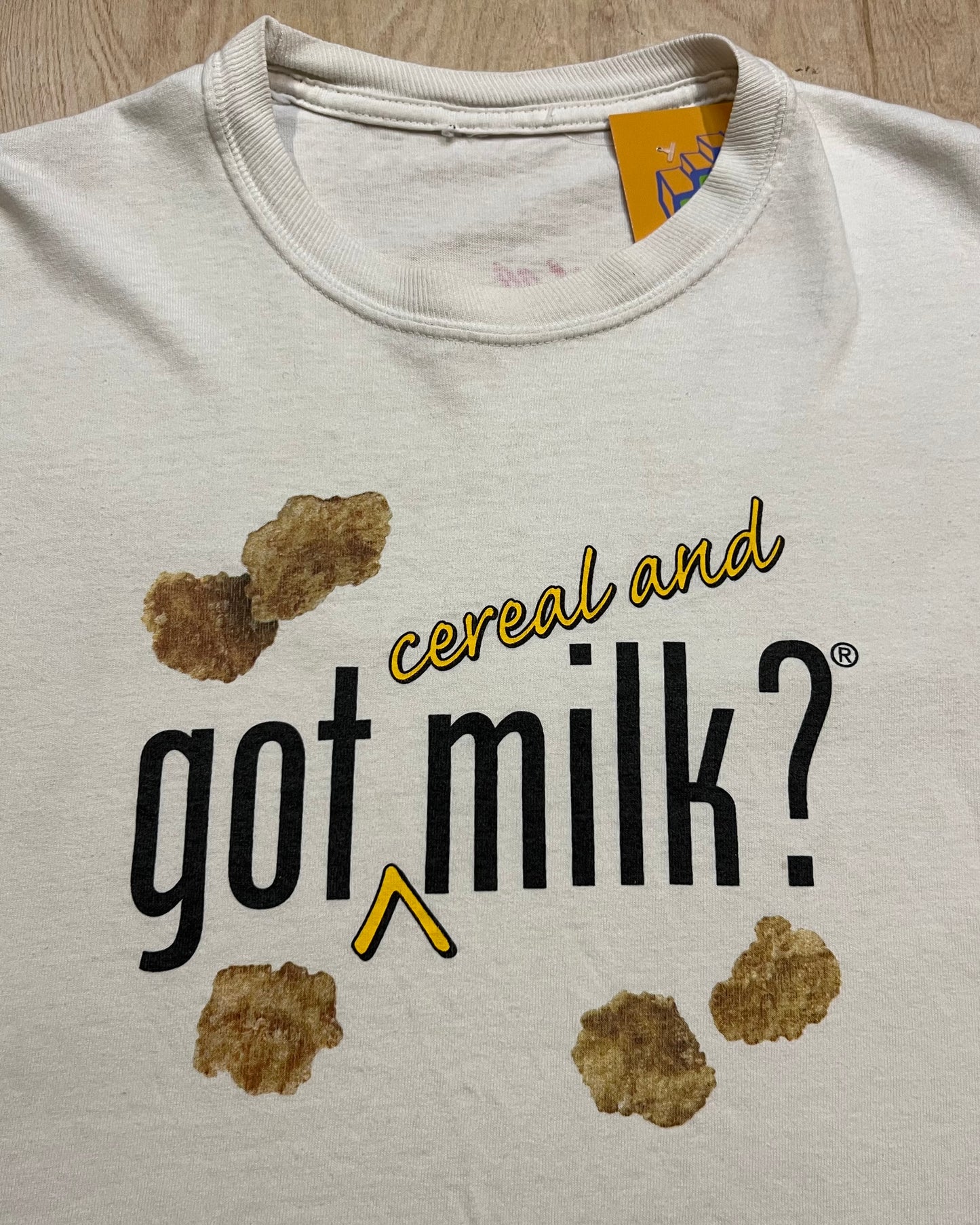 Vintage Got Milk + Cereal Kelloggs T-Shirt