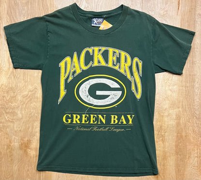 1996 Faded Green Bay Packers Lee Sports T-Shirt