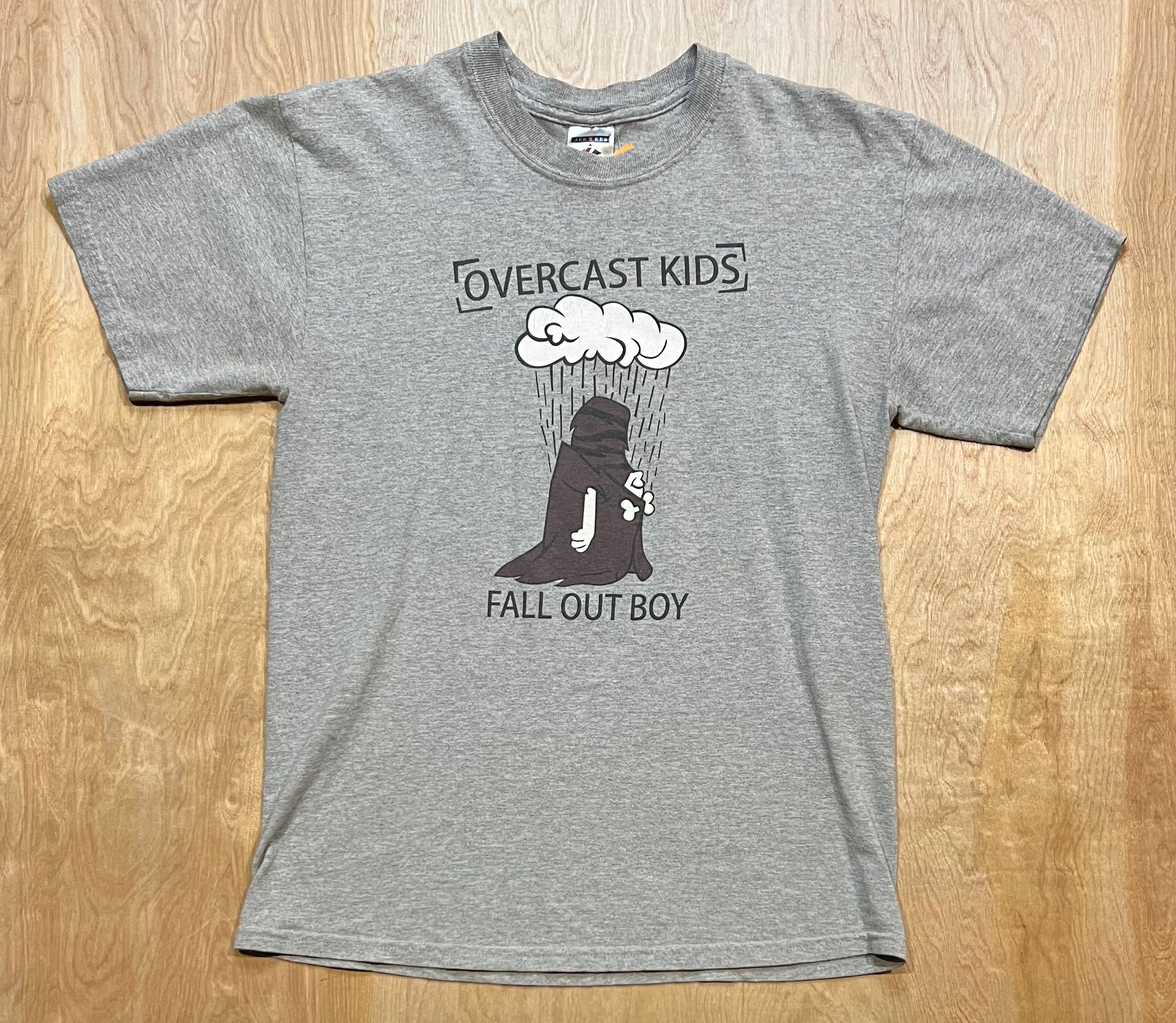 Y2K Fall Out Boy Overcast Kids Tour T-Shirt – GSB Thrifting